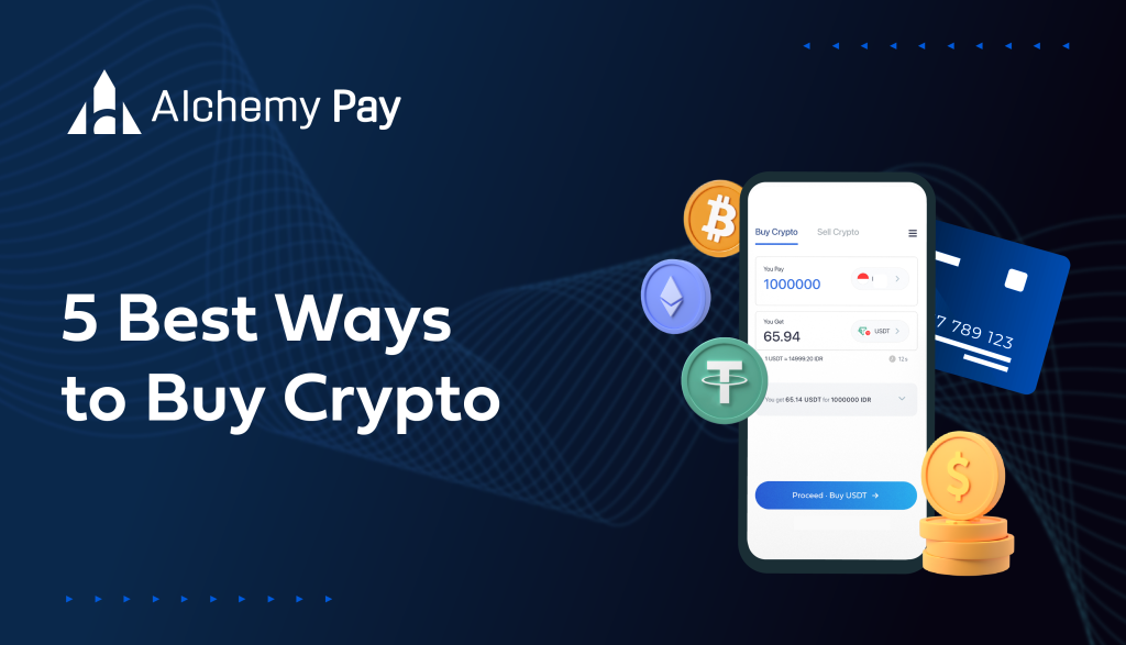 5 Best Ways to buy Crypto Banner