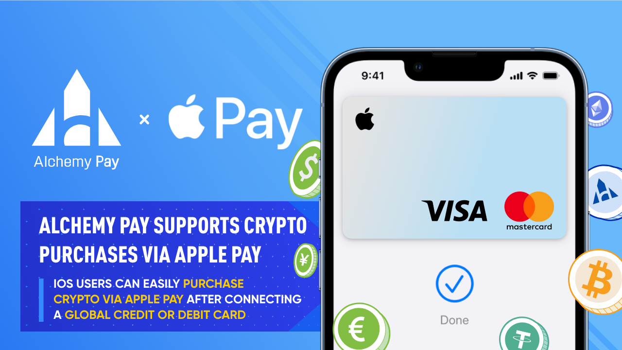 Apple Pay fiat crypto on ramp